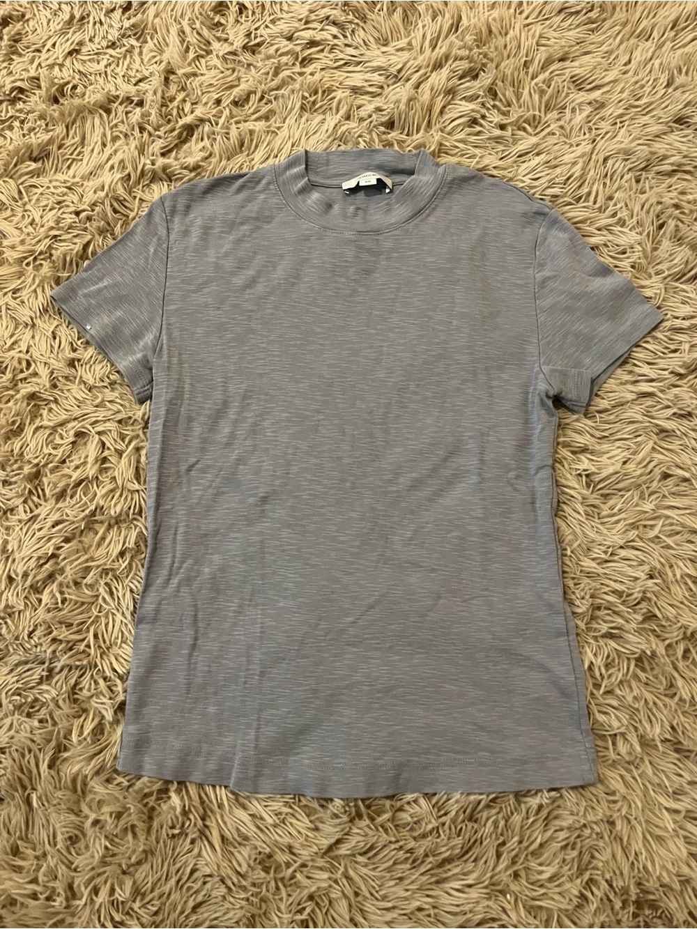 Vince Kids Heather Gray Short Sleeve Crewneck Tee M